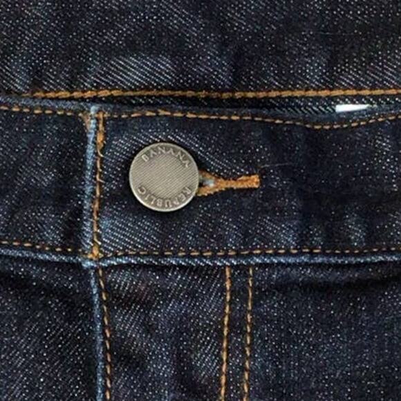 Banana Republic Straight Fit Jeans 40x36, Dark Wash - Picture 4 of 11